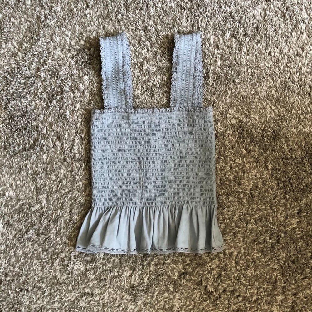 Reformation Oakleigh Top Small Mineral - Picture 5 of 8